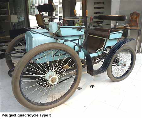 Peugeot quadricycle Type 3