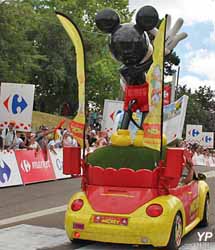 Journal de Mickey, caravane publicitaire du Tour de France 2016