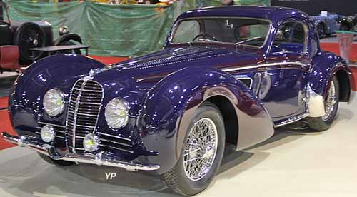 Delahaye 145 coupé Chapron 1937