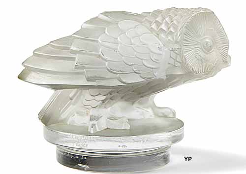 Bouchon de radiateur Hibou (René Lalique, 1931)