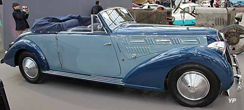 Lancia Astura 3e série cabriolet carrosserie Stabilimenti Farina 