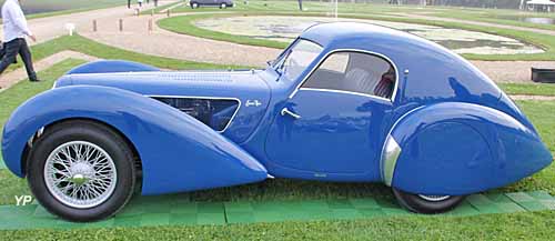 Talbot Lago T150C SS coupé aérodynamique Pourtout