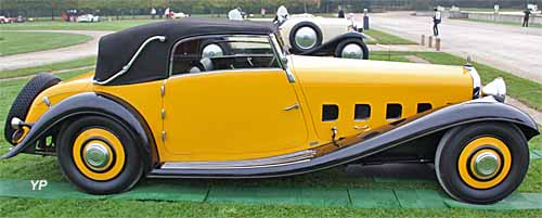 Delage D8 S cabriolet Pourtout