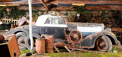 Collection Baillon - Hispano Suiza H6B cabriolet Millon-Guiet (doc. Artcurial)