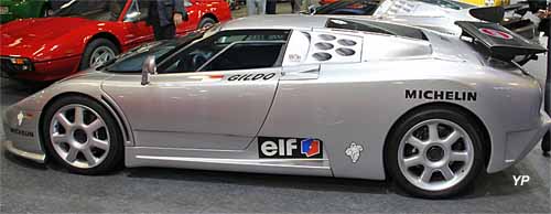 Bugatti EB 110 SS Record sur glace