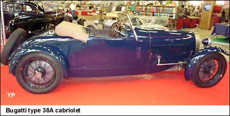 Bugatti type 38A cabriolet