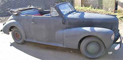 Opel Kapitän cabriolet Wehrmacht