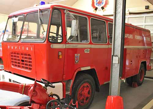 Berliet GCK 160 A FPDGP (Fourgon Pompe Dévidoir Grande Puissance)