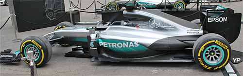 Mercedes F1 W07 Hybrid