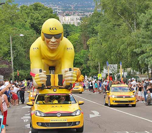 LCL, caravane publicitaire du Tour de France 2016