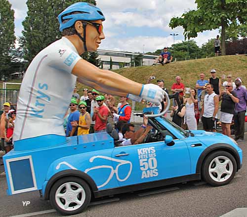 Krys, caravane publicitaire du Tour de France 2016