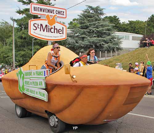 St-Michel, caravane publicitaire du Tour de France 2016