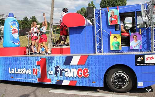 XTRA, caravane publicitaire du Tour de France 2016