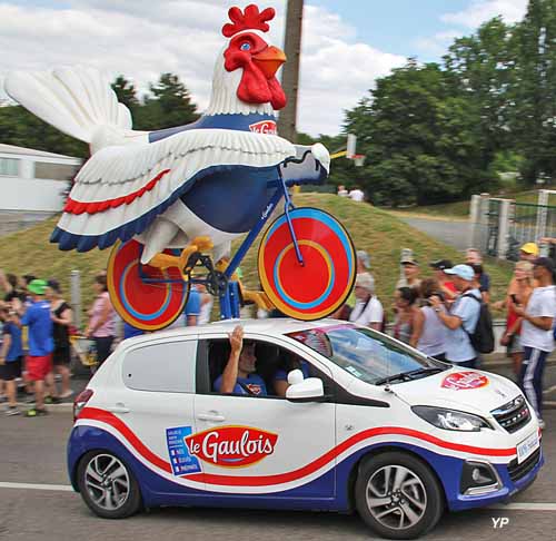 Le Gaulois, caravane publicitaire du Tour de France 2016