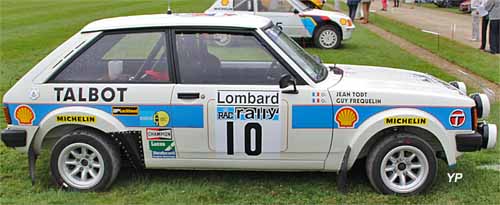 Talbot Sunbeam Lotus Groupe IV