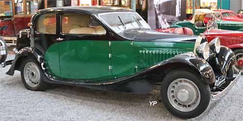 Bugatti type 49 coach semi-profilé van Vooren