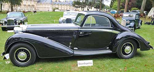 Horch 853 coupé aerodynamic Stromlinien