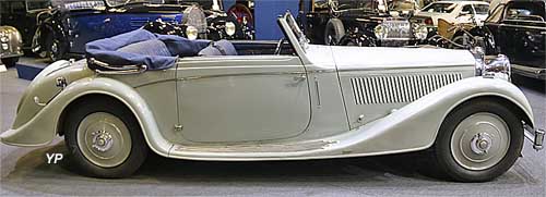 Alvis Speed Twenty SD cabriolet Vanvooren