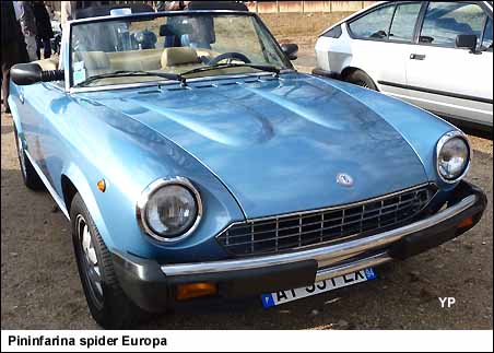 Pininfarina spider Europa