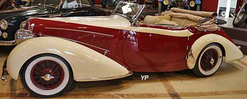 Delahaye type 135 M cabriolet Dubos