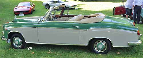 Mercedes 220 S W180 cabriolet