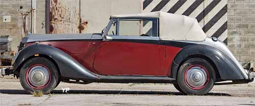 Armstrong-Siddeley Hurricane 16 HP cabriolet