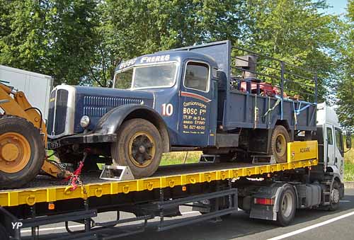 Le Saurer 3 CT 1D déjà impatient de partir (doc. Musée du Poids Lourds)