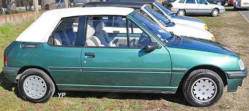 Peugeot 205 cabriolet Roland Garros