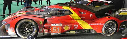 Ferrari 499P vainqueur des 24 Heures du Mans 2023
