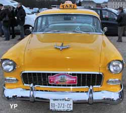 Chevrolet 1955 One-Fifty taxi new-yorkais