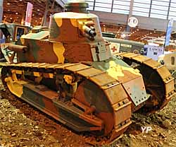 Renault char léger FT canon de 37 mm
