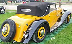 Delage D8 S cabriolet Pourtout