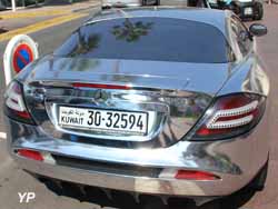 Mercedes-Benz SLR McLaren chromée