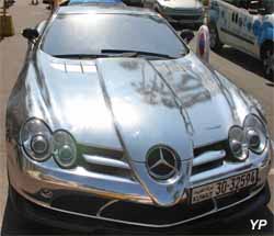 Mercedes-Benz SLR McLaren chromée