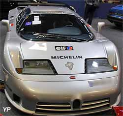 Bugatti EB 110 SS Record sur glace