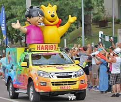 Haribo, caravane publicitaire du Tour de France 2016