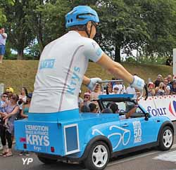 Krys, caravane publicitaire du Tour de France 2016