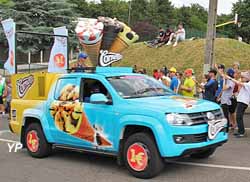 Cornetto, caravane publicitaire du Tour de France 2016
