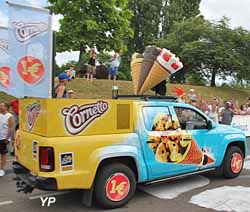 Cornetto, caravane publicitaire du Tour de France 2016