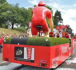 Vittel, caravane publicitaire du Tour de France 2016