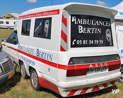 Citroën XM ambulance 4 portes, 6 roues, Tissier