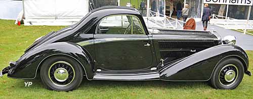 Horch 853 coupé aerodynamic Stromlinien