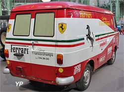 Fiat 238 Van Garage Ferrari Francorchamps