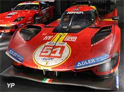 Ferrari 499P vainqueur des 24 Heures du Mans 2023