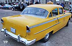 Chevrolet 1955 One-Fifty taxi new-yorkais